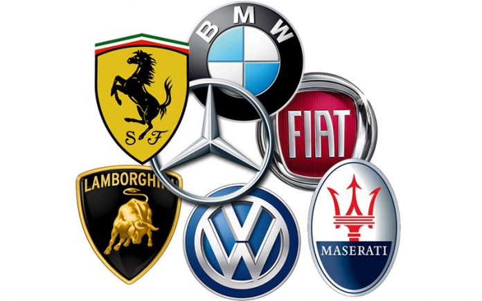 Marcas de carros italianos logos
